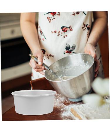 Zerodeko Cupcake 2pcs Supplies DIY for Mousse Molds Household Cake Making Silver Dessert Chocolate Accessories Home 16.5X16.5X7CM Silver - Buy Online on GoSupps.com