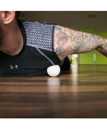Captain Lax Massageball Original - 6 Set Lacrosse Balls for Trigger Point & Fascia Massage | Hard Rubber 6x6 cm Various Colors - Buy Online on GoSupps.com