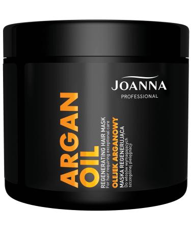 Joanna Professional Argan oil hair mask - hair mask for luxury care - natural ingredients - Professional argan oil hair mask for hair growth therapy - 500 g joanna professional argan oil hair mask - hair mask for luxury care - natural ingredients - profes