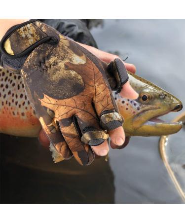 BB Hapeayou Fishing Gloves 3 Fingerless Anti-Slip Gloves for Men & Women | Waterproof Windproof Outdoor Sports Gear | Perfect for Fishing & Cycling (1 Pair) - Buy Online on GoSupps.com