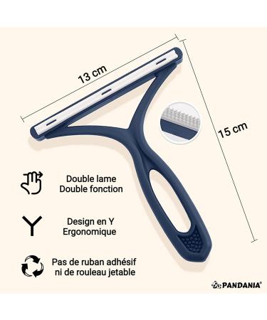 2024 Animal Hair Remover | Portable Lint Remover for Carpet Clothing Sofa Car & More - Effortlessly Collects Dog & Cat Hair - Buy Online on GoSupps.com