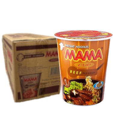 MAMA Instant Cup Noodles Beef Multipack 16 X 70 GR