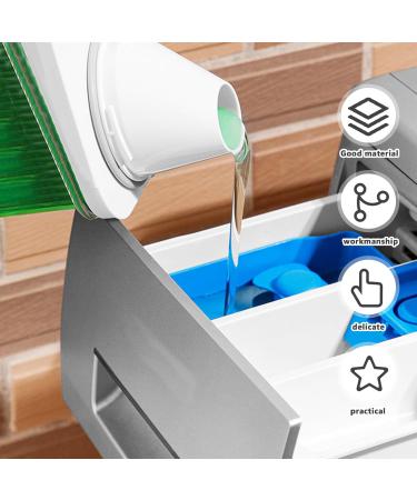 1100 ml Laundry Detergent Dispenser with Measuring Cup: Washing Powder Dispenser Washing Powder Storage Box Storage Bucket Detergent Box for Fabric Softener Laundry Detergent Storage - Buy Online on GoSupps.com