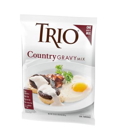 Trio Country Gravy Mix Sausage 22oz Bag - Just Add Water | Delicious and Easy-to-Make - Buy Online on GoSupps.com