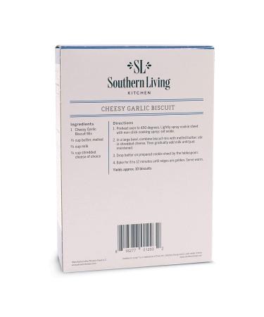 Southern Living Gourmet Biscuit Mix: Quick & Easy Cheesy Garlic Recipe for Fluffy, Buttery & Golden Biscuits - Buy Online on GoSupps.com