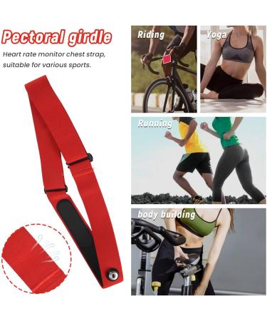 Yoligan Heart Rate Monitor Chest Strap Replacement Band - Durable & Comfortable | International Shipping Available - Buy Online on GoSupps.com