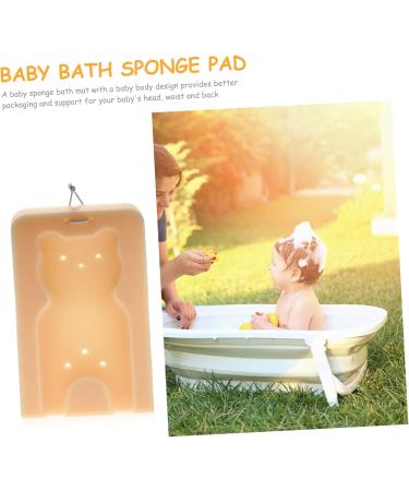 DOITOOL 1pc Bath Sponge Pad Bathing Accessories Bath Sponge for Bathing Products Infant Tub for Newborn Bath Mat for Kids Infant Carseat Bathmat Take a Bath Baby Newborn Products - Buy Online on GoSupps.com