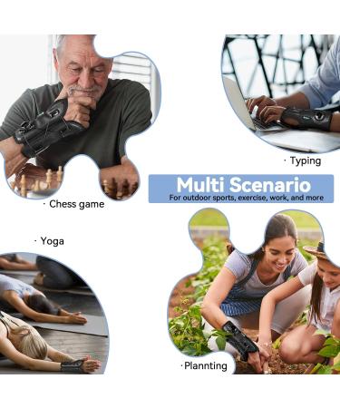 Wrist Brace for Carpal Tunnel Relief - Adjustable Support for Tendonitis Arthritis & Injuries | Left & Right Hand - Buy Online on GoSupps.com