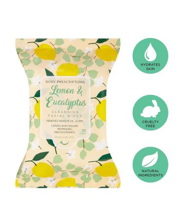 Beauty Concepts Facial Wipe Set - 4 Packs of Makeup Removing Wipes with Coconut Lemon & Eucalyptus Gardenia and Vitamin C - Buy Online on GoSupps.com