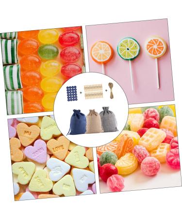 Abaodam 1 Set Christmas Bag Santa Suit Christmas Jute Bags Christmas Drawstring Bag Candy Cotton Bag 1 count (Pack of 1) Assorted Color 01 - Buy Online on GoSupps.com