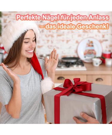 Shop Mrcuvaryas 24-Piece Short Press On French Nails | Pure White Tip Artificial Nails with Glue for Effortless Manicures - Buy Online on GoSupps.com