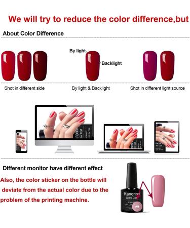 KANORINE Cream Pink Soak-Off Gel Nail Polish 10ml - Nude Pink Gel Varnish for Nail Art - Buy Online on GoSupps.com