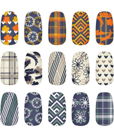 Alexnailart Nail Stamping Plate - Fashion 075 | Premium Nail Art Transfer Stencils for DIY Manicure - Buy Online on GoSupps.com