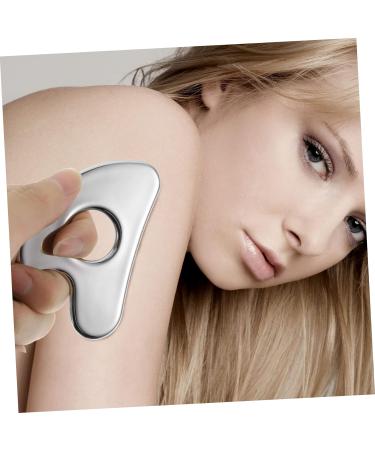 minkissy Scraping Board Muscle Massager Daily Use Face Massager Muscle Scraping Tool Neck Supplies Massage Accessory Face Metal Scraper Compact Scraping Metal Board Metal Scraping Tool - Buy Online on GoSupps.com