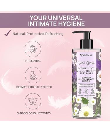 Vis Plantis Intimate Care Gel for Women pH-Neutral Wash Lotion with Oak Bark & Chamomile for Irritation Relief 300ml - Buy Online on GoSupps.com