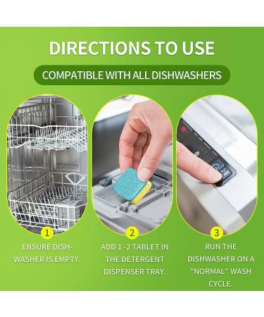 NATRUTH Dishwasher Cleaner & Deodorizer Tablets - 30 Pack | Deep Cleaning, Deodorizing & Protecting | Prevents Buildup for Optimal Performance | Heavy Duty & Septic Safe | Removes Limescale, Hard Water, Calcium, Odor & Smells - Buy Online on GoSupps.com