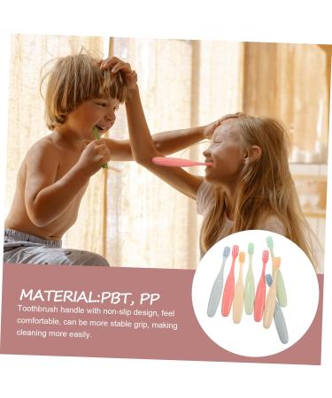 Beavorty 8-Piece Soft Toothbrush Set - Extra Soft Bristles for Adults & Kids | Travel & Wear-Resistant Design - Buy Online on GoSupps.com