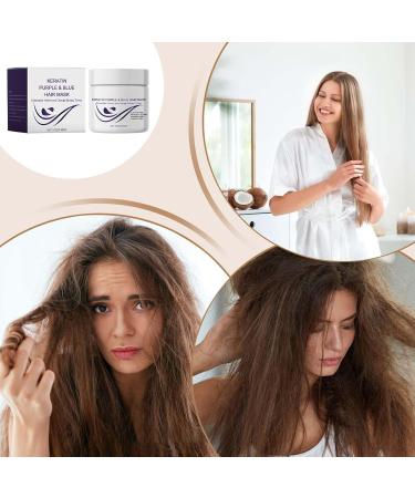 Apr s-Shampooing Hydratant | Intensif Pour Cheveux 100g Nourrissant et Correction des Reflets Jaunes Traitement Profond pour Cheveux Doux Lisses et Soyeux - Buy Online on GoSupps.com
