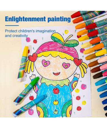 Non-Toxic Oil Pastels Set - 36 Assorted Colors for Kids, Artists & Beginners - Soft Pastels for Painting, Drawing & Graffiti - Art Supplies - Buy Online on GoSupps.com