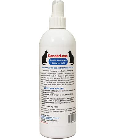 Allersearch DanderLess - Cat Dander Removing Spray | Effective Pet Allergen Control - Buy Online on GoSupps.com