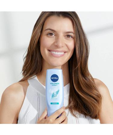 Nivea Volume & Strength Conditioner 200ml | pH Balance Bamboo Extract for Visible Volume & Shine | International Shipping Available - Buy Online on GoSupps.com