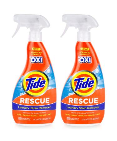 Tide Laundry Stain Remover with Oxi Rescue Clothes Upholstery Carpet and more from Tough Stains (21.5 Fl Oz Pack of 2) - Buy Online on GoSupps.com
