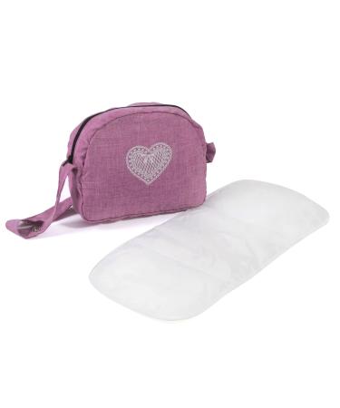 Bayer Chic 2000 853-62 Bayer Chic 2000 changing bag for dolls doll changing bag doll accessories doll bag jeans pink