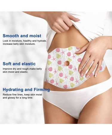 Elitzia Cruelty Free Vegan Formula Peach Feminine Body Firming Leaf Tummy Care Moisturizing Smoothing Belly Mask Vitamin E - Buy Online on GoSupps.com