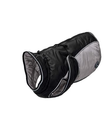 HUNTER UPPSALA EXTREME dog coat winter coat water-repellent reflective 25 black/grey black/grey 24