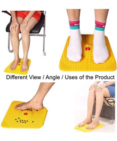 Japjy Blue Acupressure Mat Kit Full Body Relief with Magnets Pyramids & More | Sujok Massagers & Instructions Included - Buy Online on GoSupps.com