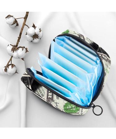 Menstrual Pad Bag with Zipper | Tampon & Ladies Napkin Storage Bag for Women and Girls | Shop Now! - Buy Online on GoSupps.com