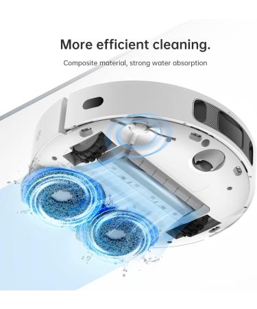 Mop Pad Compatible with Dreametech L10s Ultra/L10 Ultra Wet Mopping Pads for Mopping Floor (4pcs) - Buy Online on GoSupps.com