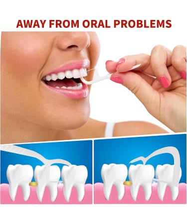 Buy Wllhyf Portable Tooth Flap - Automatic Dental Pick Organizer Travel-Size Dispenser with 10 Floss Picks (Pink) | International Shipping Available - Buy Online on GoSupps.com