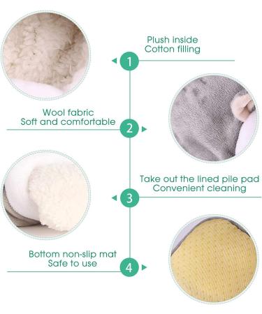 HzNzYHD Mini Hamster Bed with Winter Rat Hanging Hammock Banana Soft Warm Fleece Hamster Cave Nest for Small Animal - Buy Online on GoSupps.com