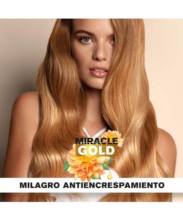  Tahe Tahe Miracle Gold Intensive Anti-Frizz Cocktail with Hyaluronic Acid for Hair 6 x 10 ml - Buy Online on GoSupps.com