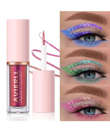 Buy Glitter Liquid Eyeliner Set - 8 Colors Long-lasting Waterproof Easy Application Smudge-proof Eye Makeup Gift Set - Buy Online on GoSupps.com
