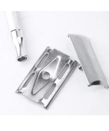 Safety Razor - Long Double Edge Classic Manual Shaver in Black | International Shipping Available - Buy Online on GoSupps.com