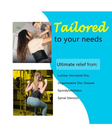 Back Brace for Lower Back Pain Relief | Sciatica Herniated Disc & Scoliosis - Breathable Support Belt for Men & Women (Large - Buy Online on GoSupps.com