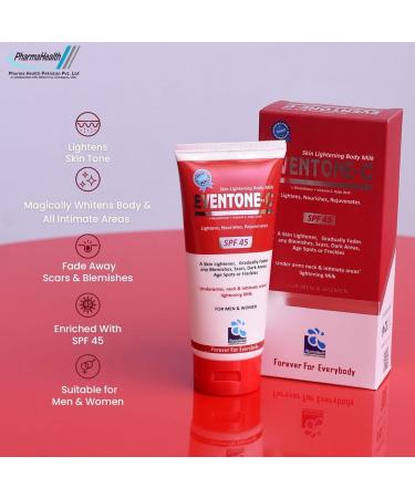 Pharmahealth Eventone-C L-Glutathione + Vitamin C Skin Darkness Treatment skin Whitening Brightening Anti-aging Wrinkleine lines treatment Youthful skin cream Man & Woman - Buy Online on GoSupps.com
