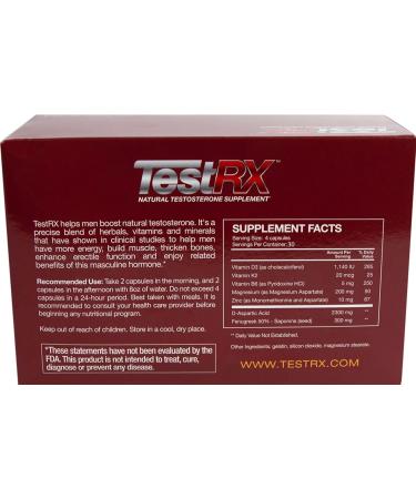 TestRX by Leading Edge Health - Enhance Performance & Vitality | International Shipping Available - Buy Online on GoSupps.com