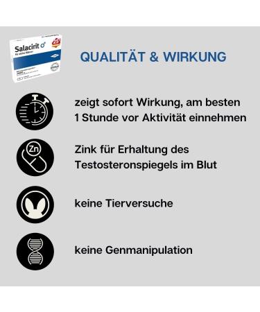 Virilyt Salacirit High Dose 10 Capsules for Active Men | Natural Ingredients with Maca L-Arginine & Zinc | Made in Germany - Buy Online on GoSupps.com