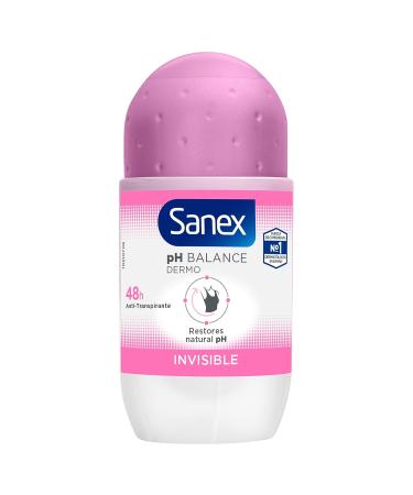 Sanex 50ml Invisible Deodorant Roll-On - Long-Lasting Protection - Buy Online on GoSupps.com