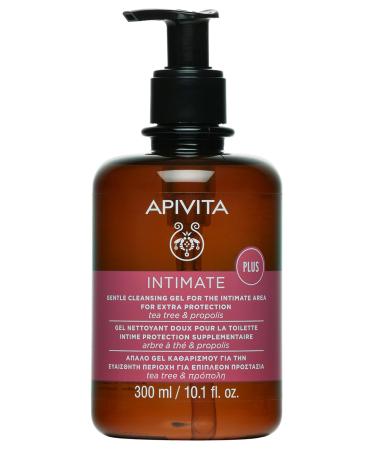 Apivita Gentle Cleansing Gel for Intimate Area pH 4.5 Daily Use Body Care With Chamomile And Propolis 10.1 fl. oz