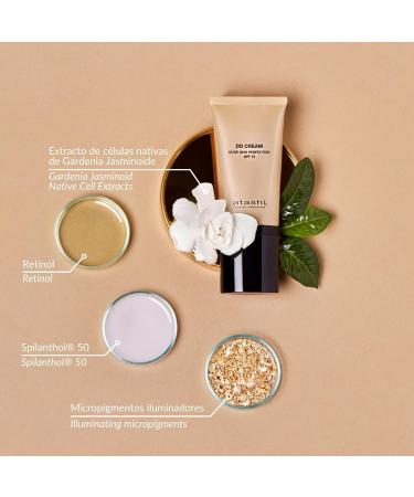 Atashi | Buena Cara Ritual | DD Cream Antiedad + Contorno de Ojos Lifting Iluminador + Agua Micelar | Efecto Glow | Treatment with Color | Reduce Bolsas y Ojeras | Desmaquilla Rostro Eyes and Lips - Buy Online on GoSupps.com