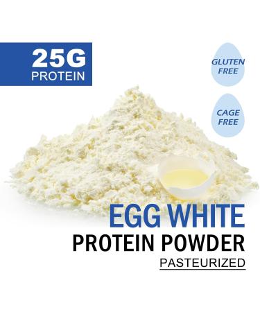 Talcufon Egg White Protein Powder 8Oz Pasteurized No Additives High Protein Gluten-Free Ideal for Baking and Cooking Unflavored 227G - Buy Online on GoSupps.com