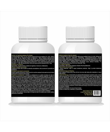 TestoTitan - Testosterone Booster for Men - Estrogen Blocker - Supplement Natural Energy Strength - Muscle Growth - Promotes Fat Loss - Increase Male Performance - 30 day Supply - Supplements - Tongkat Ali DIM Fenugreek Ashwagandha - Libido & Health Suppl - Buy Online on GoSupps.com