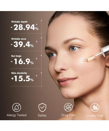Dermasof Multi Peptide Power Serum for Face with Copper Peptides Anti Aging Firming and Lifting Reduce Fine Lines and Wrinkles Boost Collagen Hydration Barrier Repair For All Skin Types 30mL - Buy Online on GoSupps.com