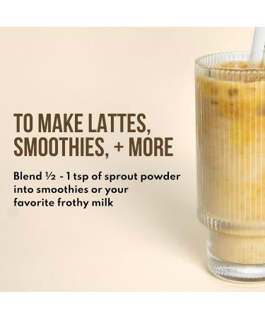 Chai Balance Sprout Powder - Organic Caffeine-Free Golden Milk with Turmeric Adaptogens & Warming Spices - Buy Online on GoSupps.com