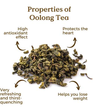 Oolong Tea Organic Tie Guan Yin 100g (50 Cups) | China Oolong Tea Loose Leaf Organic | REPLANTEA - Buy Online on GoSupps.com