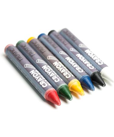 Trustic Universal Crayon Wax Marker for Industrial and Craft Marking - Pack of 12 (Multicolor) - Buy Online on GoSupps.com